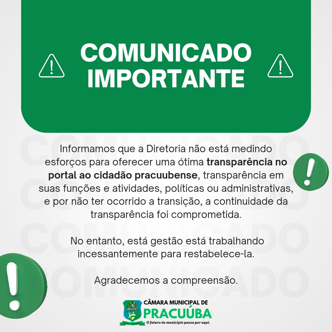 COMUNICADO 